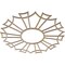Ekena Millwork Augustus Wood Fretwork Pierced Ceiling Medallion, Hickory, 30"OD x 10 1/2"ID x 3/8"T CMWP30X30X0375AUHI - alternate 4